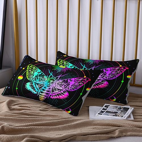 Drap-housse fantastique Halloween cadeau idéal lune et étoiles - 8