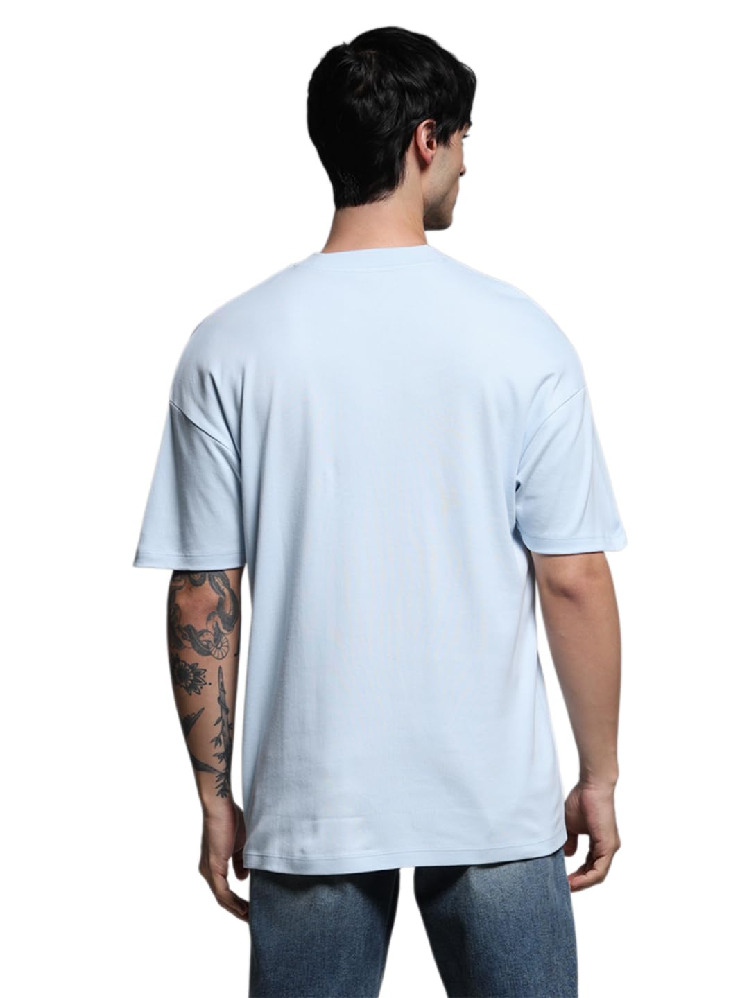 JACK & JONES Men's Cotton Solid Classic Fit T-Shirt - Image 10