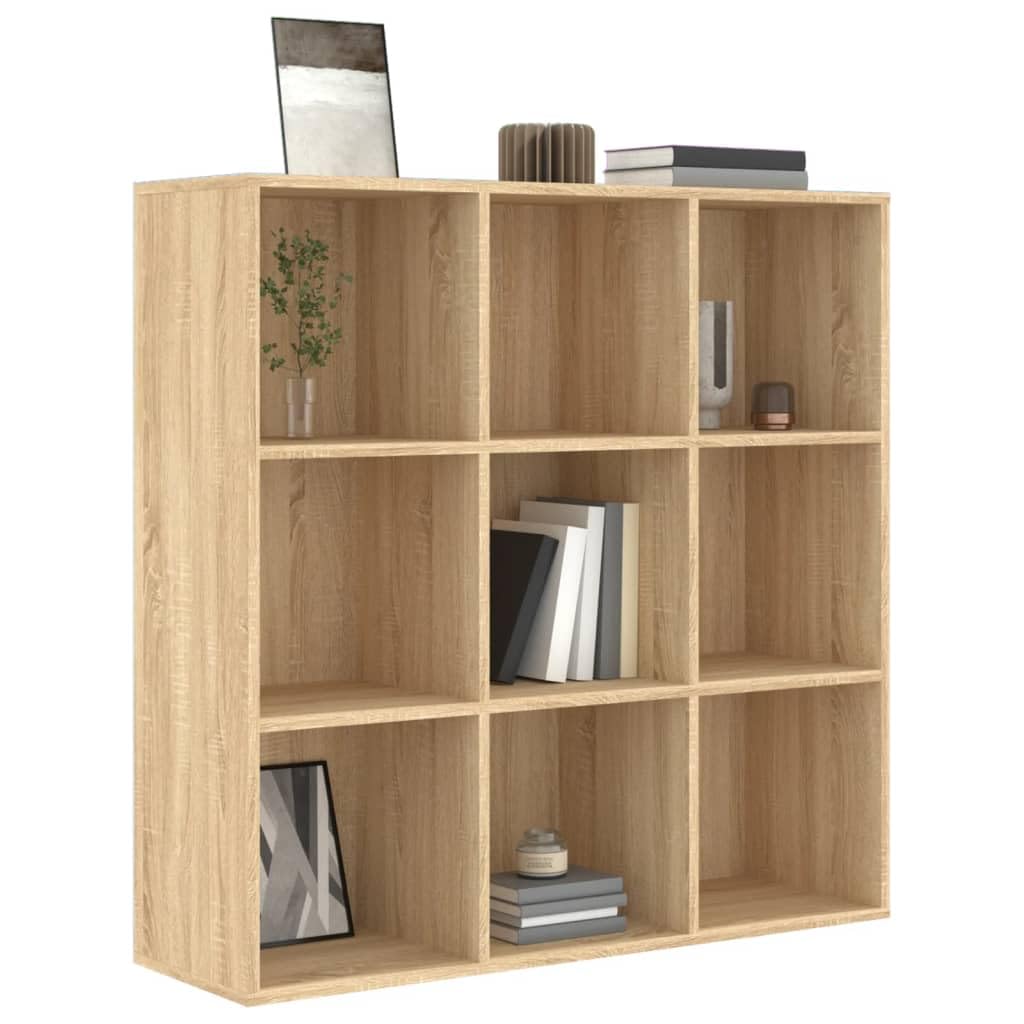 Generisch Bücherregal Sonoma-Eiche 98x29x97,5 cm Holzwerkstoff,Möbel,Regalsysteme,Bücherregale Bücherschränke-801128