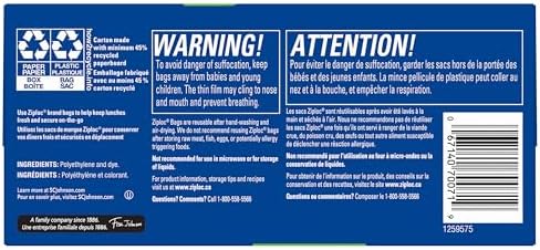 Ziploc Sandwich Bags for On-the-Go Freshness, Grip 'n Seal Technology for Easier Grip, Open and Close, 200 Count — view 11