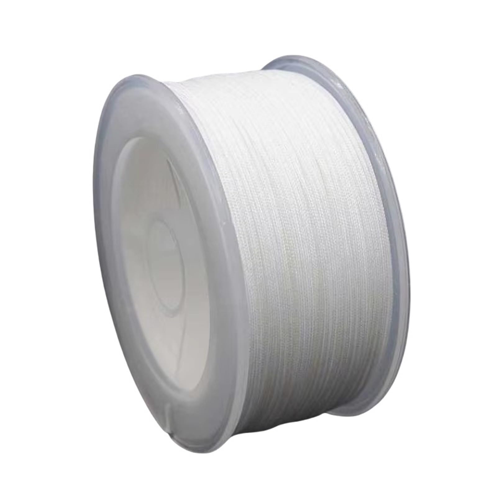 Elastic String for Bracelets 10Roll for BraceletsNylon Cord Chinese Knot Macrame Rope Bracelet Braided Tassels Beading Thread DIY Jewelry Accessories(White,1.0mm 35m)