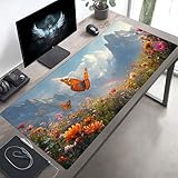 【Tapis de Souris Élevez Votre Bureau】Vous apporte un espace propre et ordonné et un fonctionnement efficace et précis, reflétant votre goût personnel Convient pour le bureau et les jeux