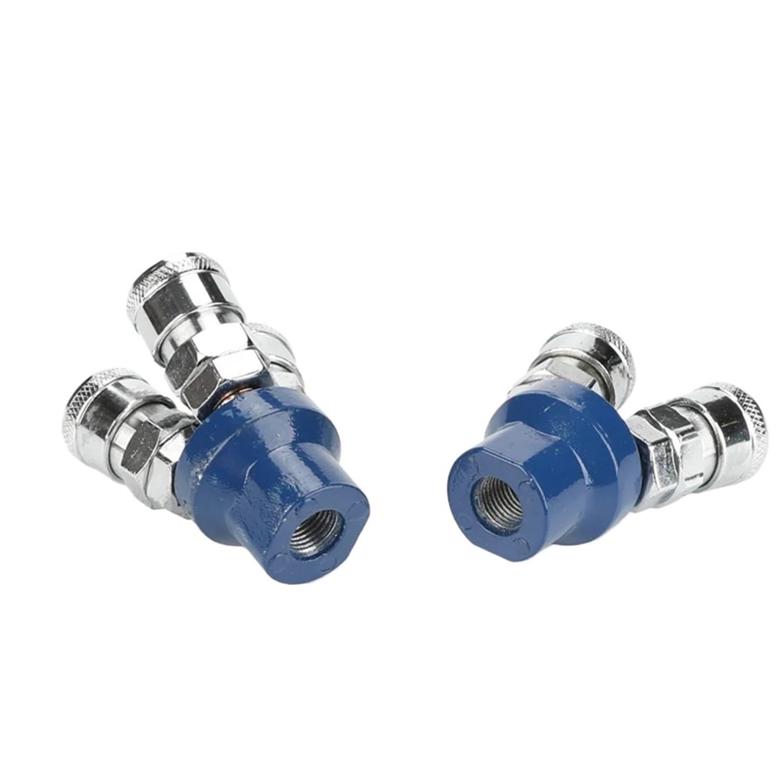 Raccord rapide compresseur pneumatique haute resistance type C multiprise robuste transparent