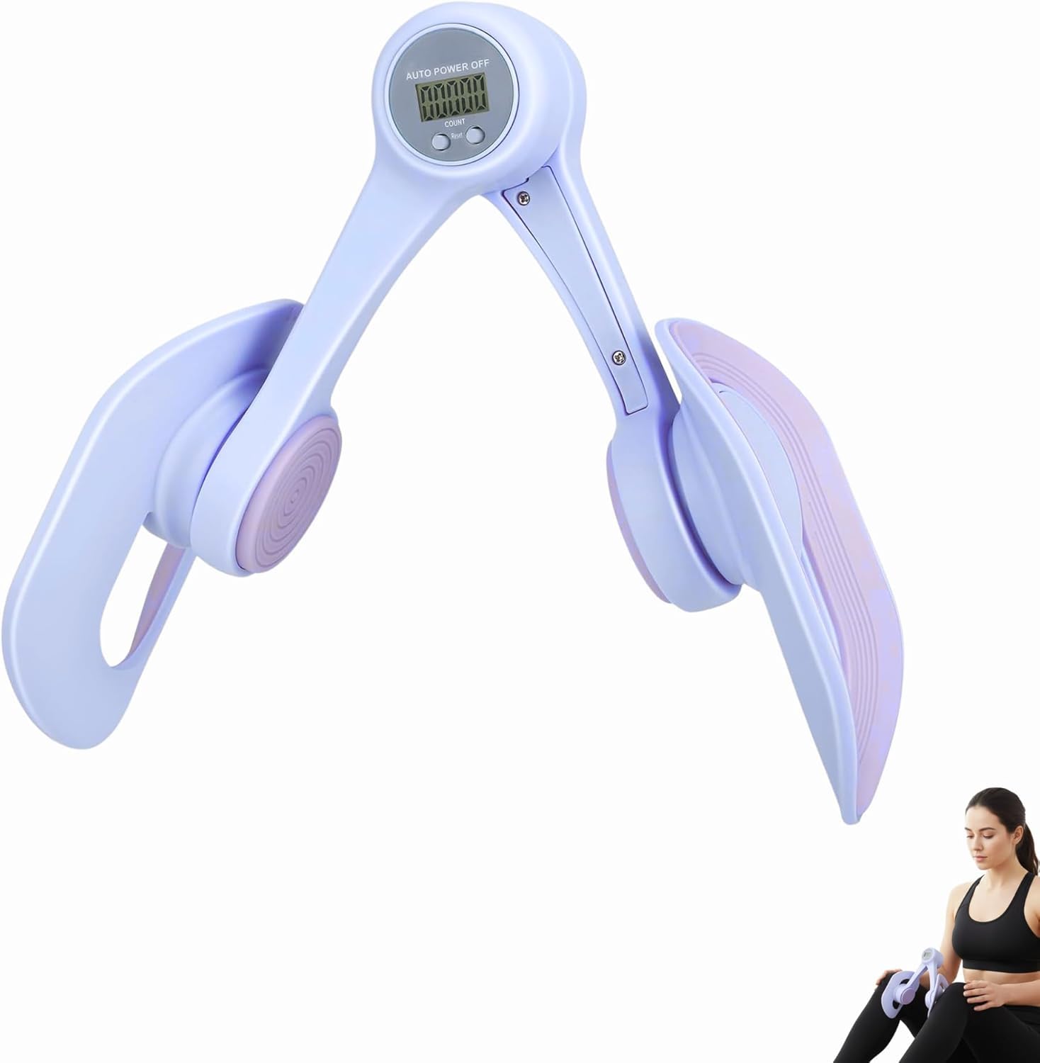 LED Digital Pelvic Floor Muscle Trainer Kegel Exercise Device for Women, Inner Thigh & Hip Trainer, Pelvic Floor Tightener Fitness Equipment for Home & Gym-picture-32