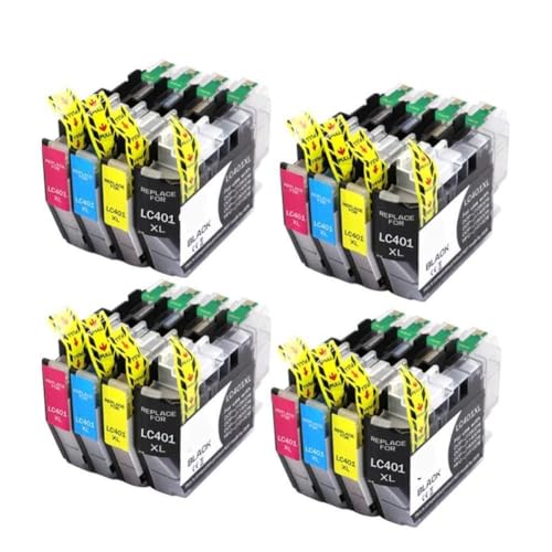 Cartouche LC401XL encre 4 couleurs pour imprimer vos dossiers à la maison