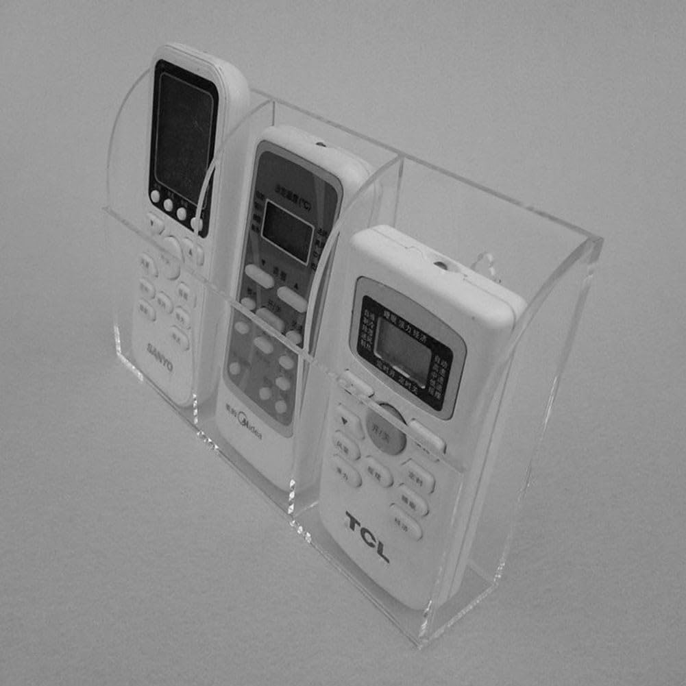 2 Porta Telecomando Da Parete Con Adesivo E Viti - Per Telecomando Condizionatore E Piccoli Oggetti, Facile Installazione