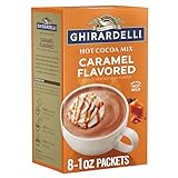 GHIRARDELLI Caramel Flavored Hot Cocoa Mix, 8 oz Carton (8 Cartons)