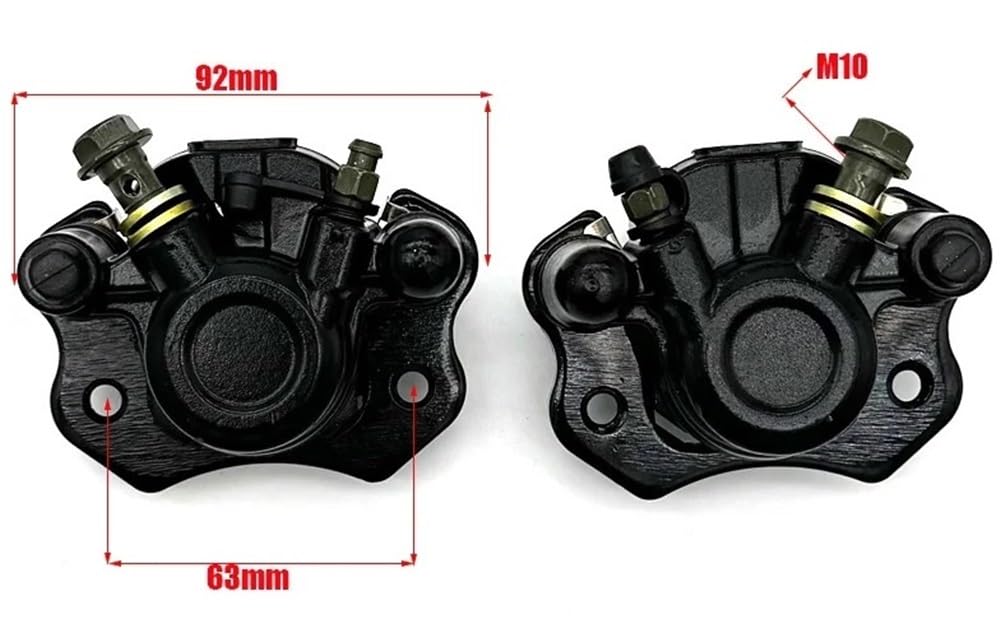 Pinze rotore adatte for componenti freno anteriori e posteriori 50cc-150cc(Right)