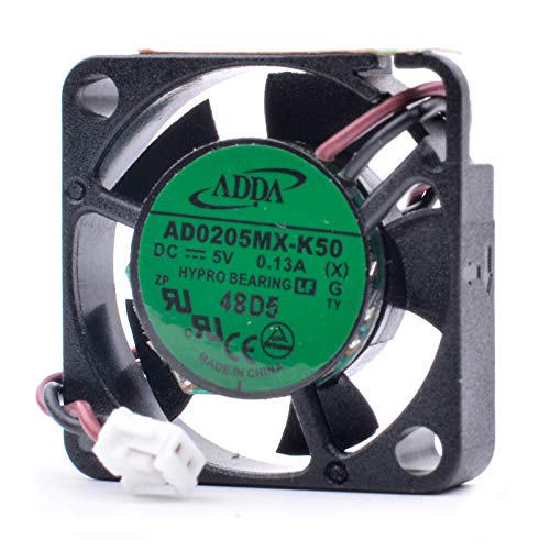 NZNYDNL ADDA 2507 5V 0.13A AD0205MX-K50 2.5cm Slim Cooling Fan