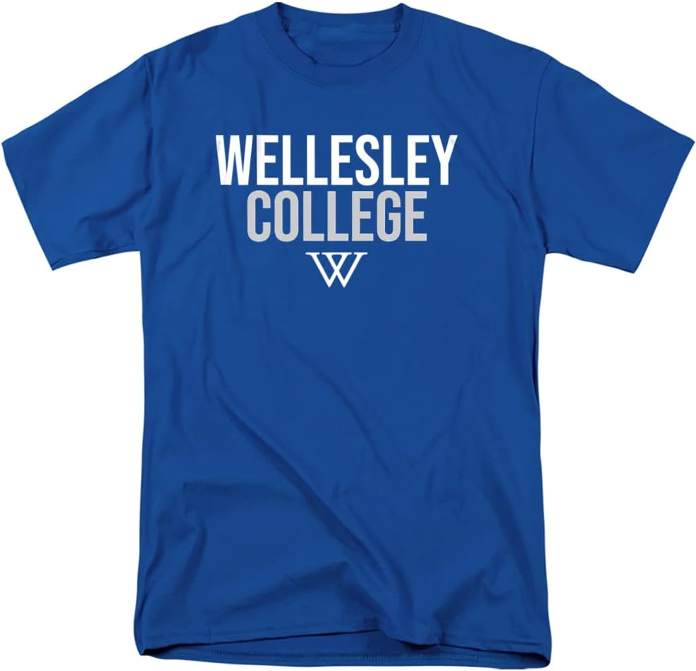 LOGOVISION Official Collegiate Distressed Stacked Short Sleeve Unisex for Men & Women T Shirt Collection 2