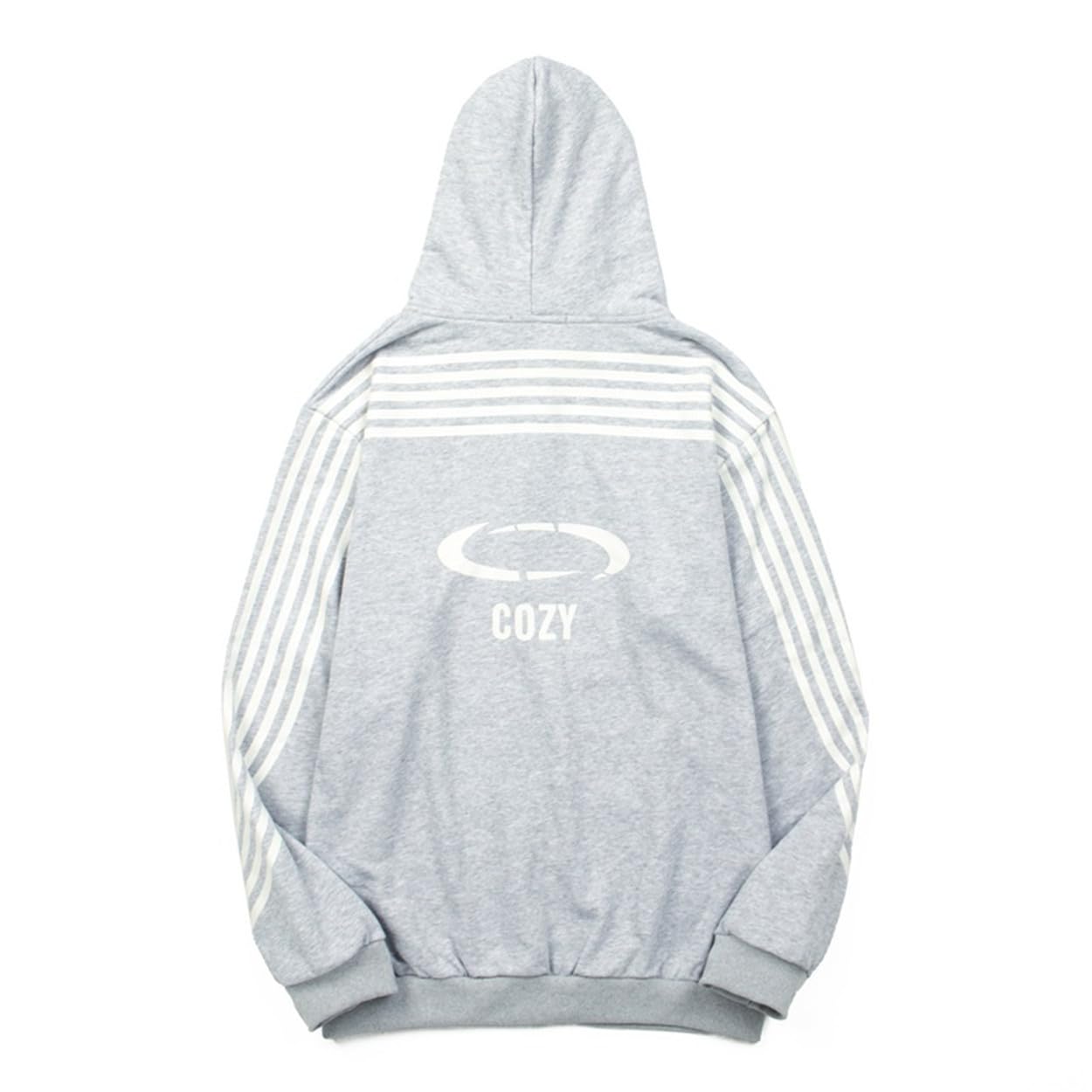 Felpa con cappuccio ampia con zip Y2K grafica con cappuccio felpa gotica oversize hip hop streetwear top