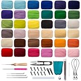 Completo kit también incluye otros accesorios como agujas de diferentes tamaños, tijeras pequeñas, punzón, etc.