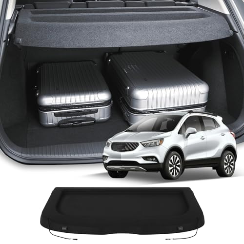 SCITOO Retractable Rear Cargo Cover Shade for 2013-2016 for Buick Encore 1.4L Trunk Cargo Cover Easy to Install