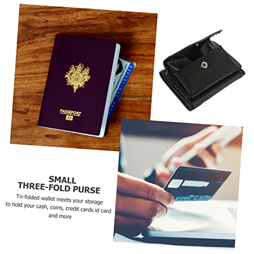 Capacity Women' Wallet Multi Card Foldable PU Leather Coin Purse with Anti Magnetic Protection Change Storage Wallet for and Women4