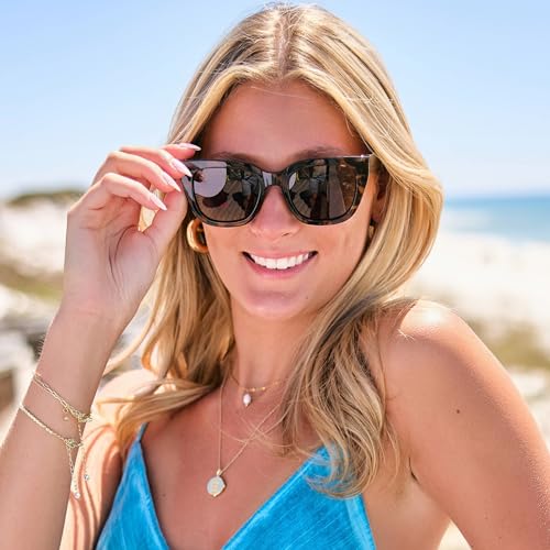 ZENOTTIC Retro Square Polarized Sunglasses for Women Vintage Sun Glasses UV400 Protection Trendy Shades Fashion Style2