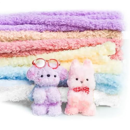 手芸モール 6本 手芸キット 6色混色 モールドール カラーモール 工作モール 骨格モール DIYクラフト ワイヤーアート 飾り 曲げ可能 造形材料 学校 教育 愛好家向け モールアート キット 手芸素材 記念日、誕生日、母の日、バレンタインデー ギフトのサムネイル