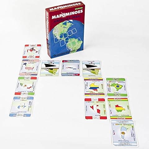Wild Card Games Mapominoes Americas (North & South) Cover