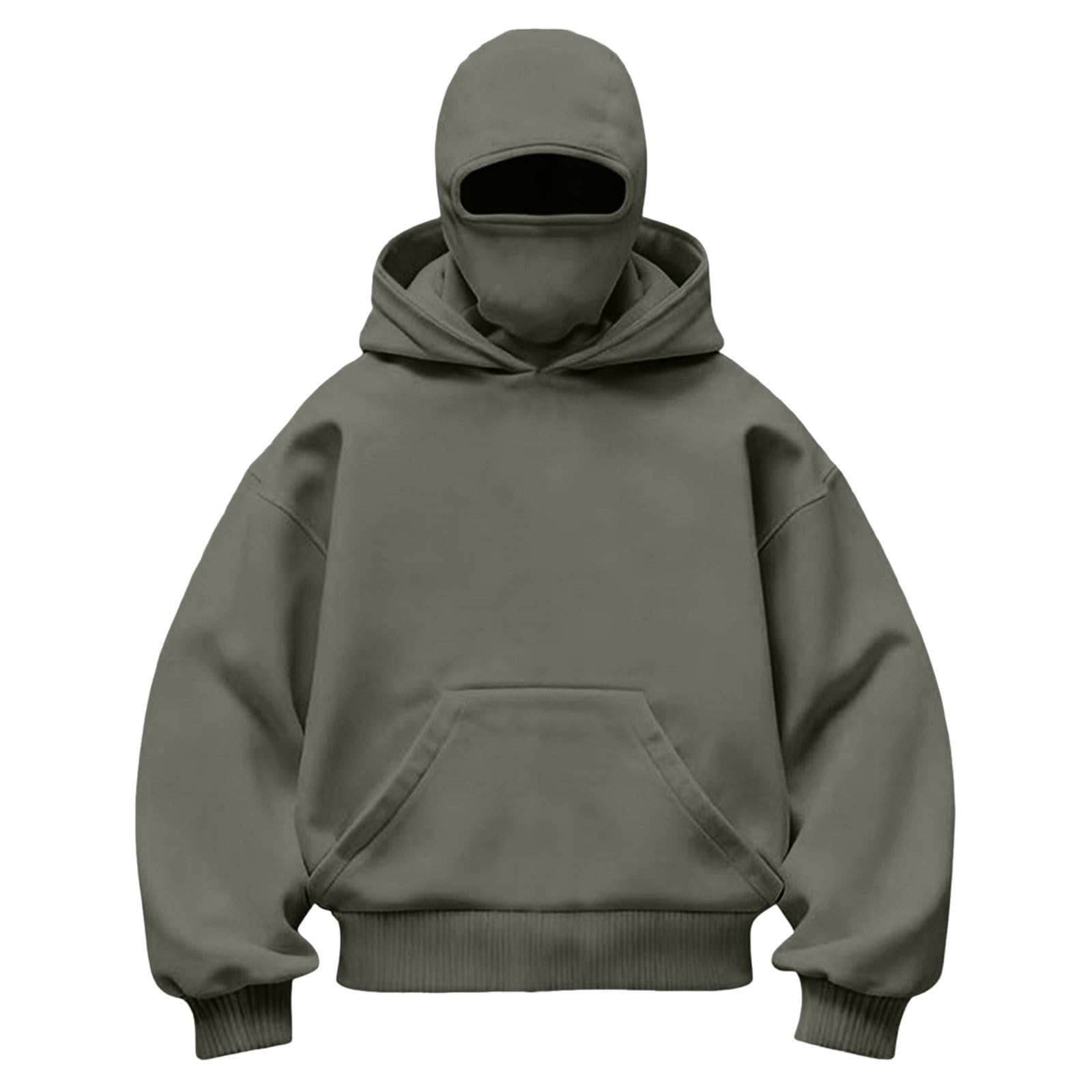 Sudadera protección solar hombre contra el viento en running y esquí top deportivo gris S 6