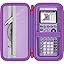 Purple Case,Rose Red Zipper