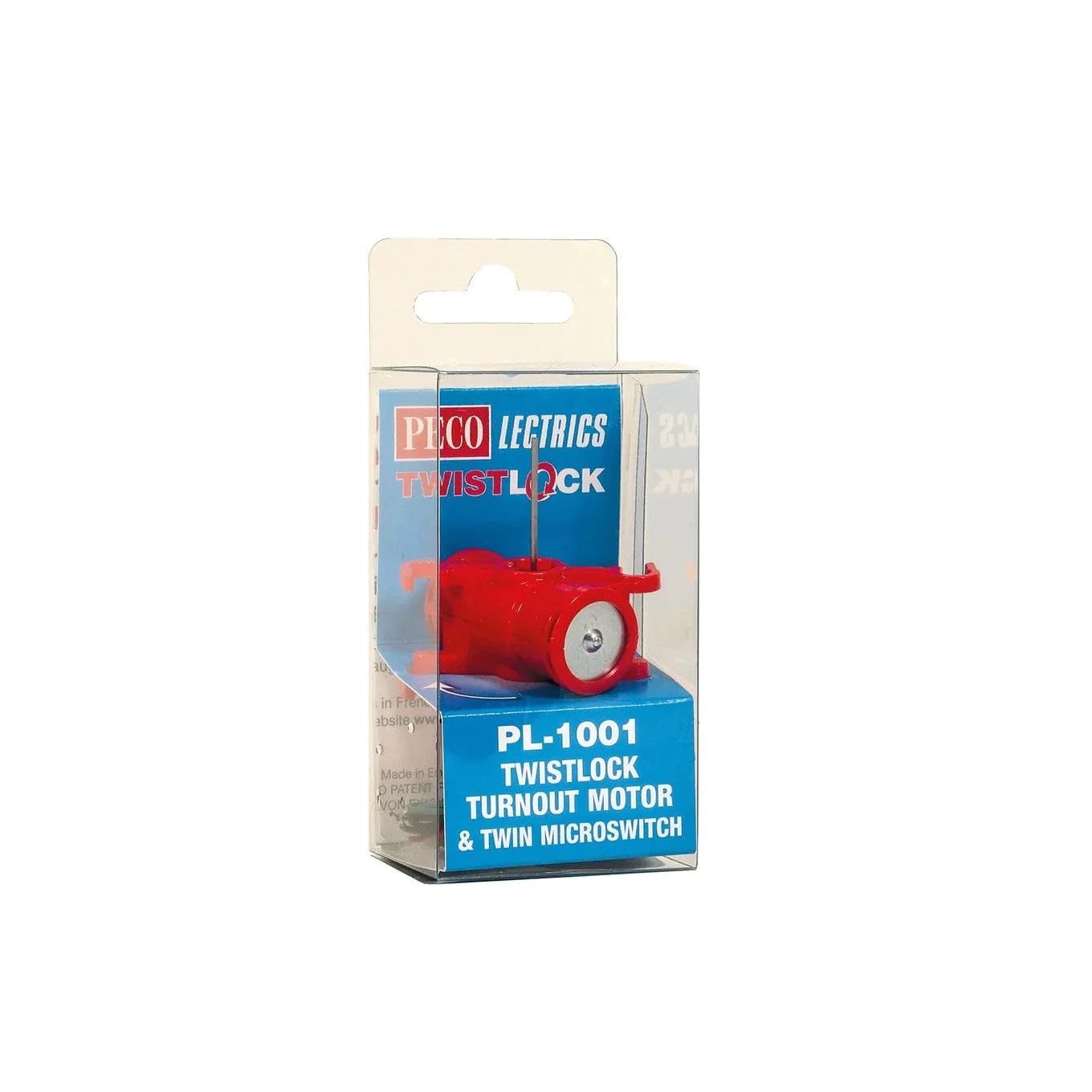Peco PL-1001 Pecolectrics TwistLock Turnout Motor + Microswitch