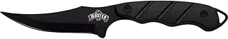 Fixed Blade Knife with Nylon Sheath Black Fixed Blade Knife, Black Nylon Fiber Handle, 9" - MASTER USA
