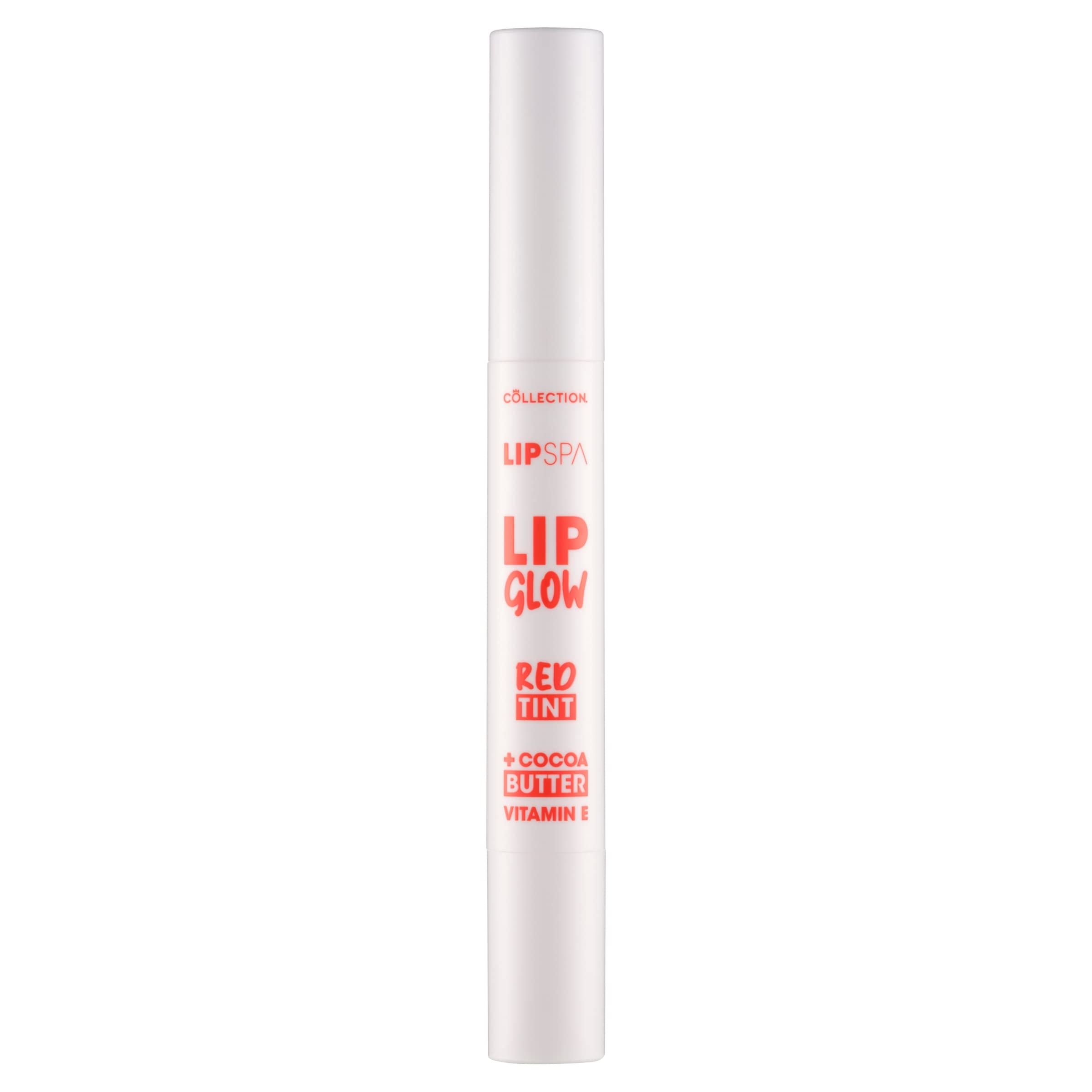 Lip Spa Lip Glow Oil, Red Tint, Adapts To Lip Pigment, Enriched With Cocoa Butter, Sheer Rose, Vegan