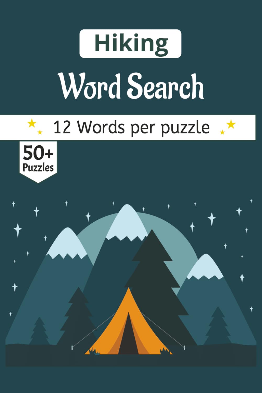 Word Search about Hiking: Hiking Themed Word Searches | Compact 6x9 Size