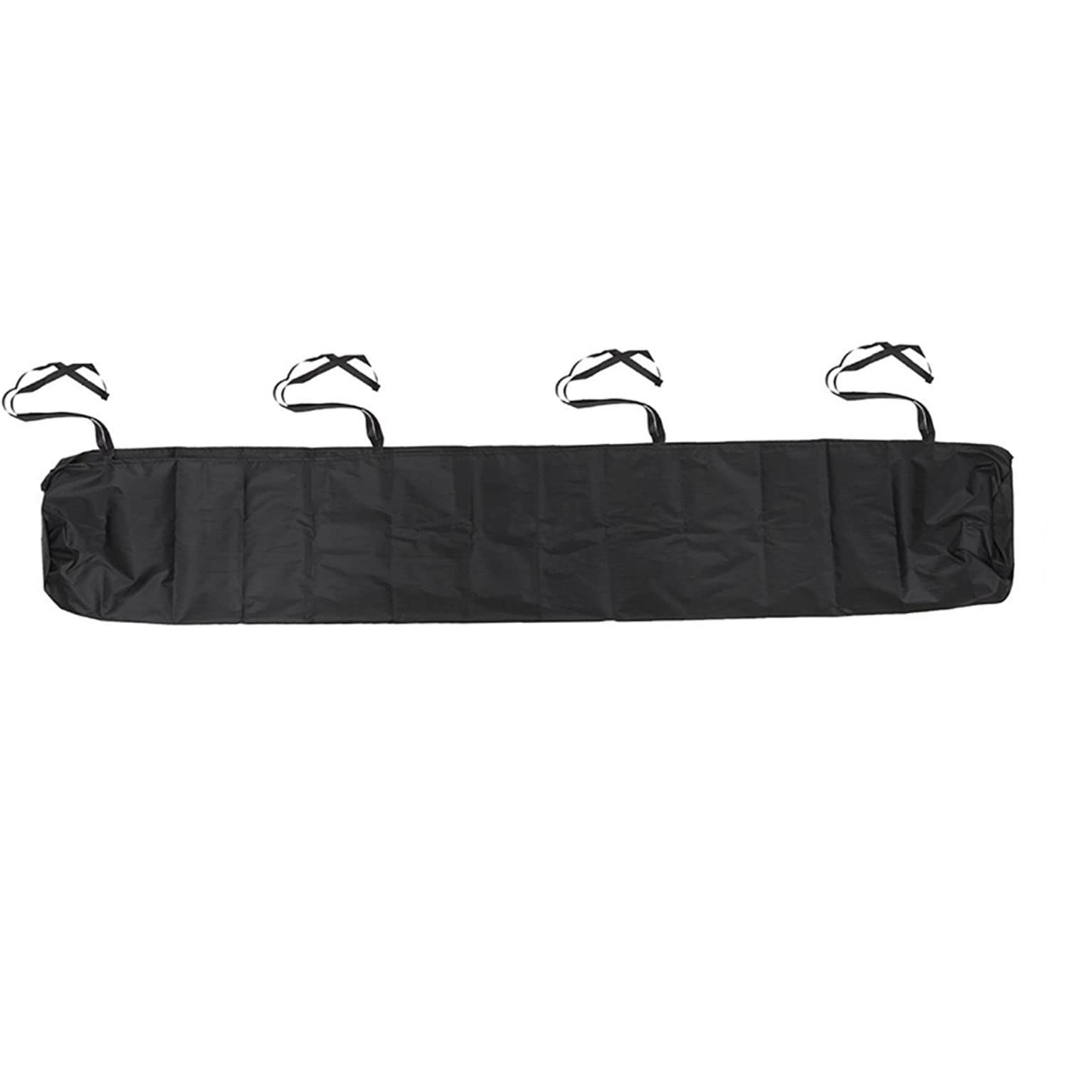 JDMA Housse de protection étanche pour auvent - Noir - 6 m - Pour auvent mobile - Demi-coffre - Marquise autoportant et à bras articulé, etc
