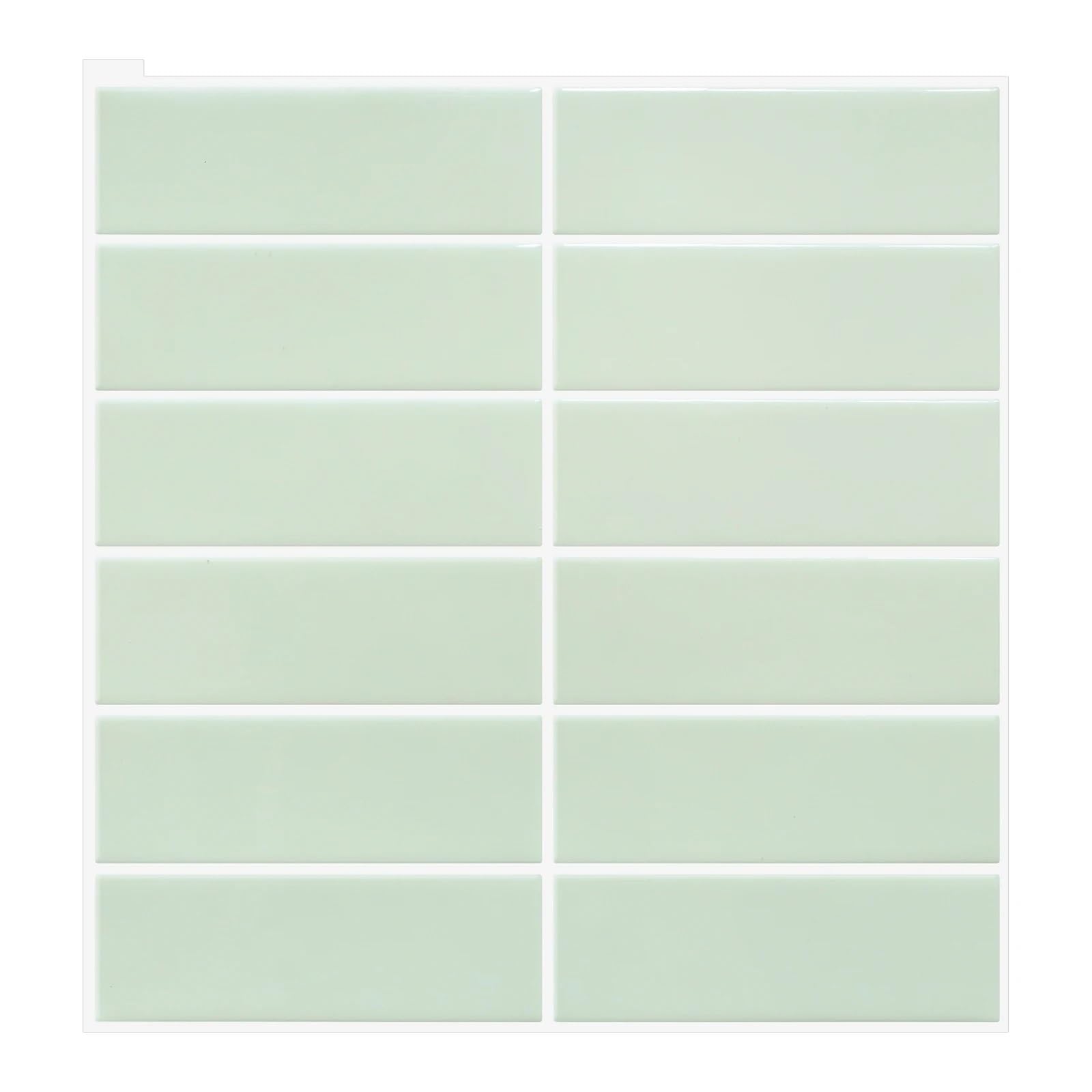 Splashback for Kitchen 5/10sheets The Garage Renovation Self -Sticking Wall Stickers，Peel and Stick Backsplash Subway Tile for Kitchen Bathroom(T80748-5PCS)