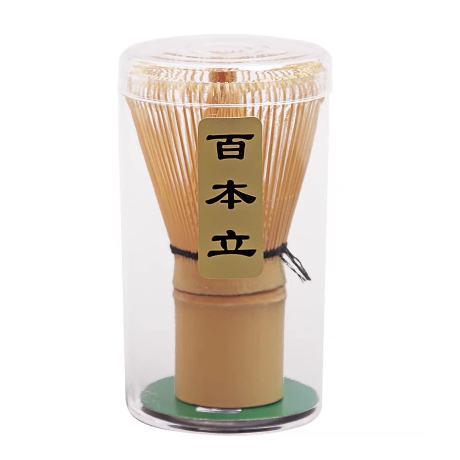 Fouet Matcha en bambou doré fait à la main