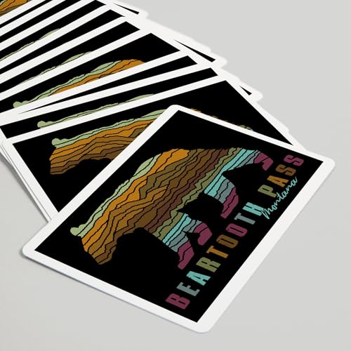 Lantern Press Beartooth Pass 52 Cartas Póker miniatura 5