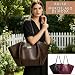 XingRuize Bolso Tote de Cuero para Mujer Imagen de XingRuize Bolso Tote de Cuero para Mujer