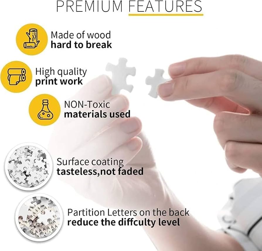 パーソナル Amazon.com: Puzzle for Adult Modern Art Puzzle 500 Pieces