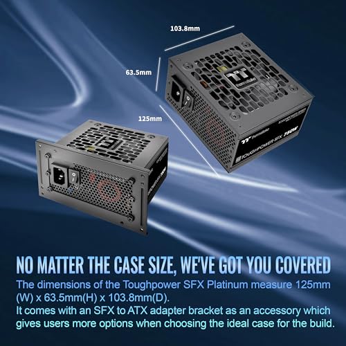 Thermaltake Toughpower SFX 750W 80Plus Platinum PS-STP-0750FNFAPU-1 の商品画像 2