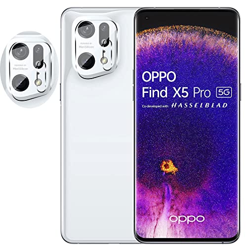 DOHUI Caméra Arrière Protecteur pour Oppo Find X5, 9H Dureté Verre Trempé Caméra Lentille Protecteur Écran [Couverture Maximale] -2 Pièces Cover
