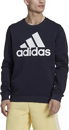 adidas Men's Essentials Big Logo Fleece Sweatshirt
