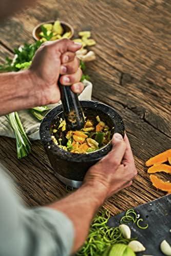 ZWILLING Spices Mortar and Pestle, Height: 10 cm, Ø 11 cm, Granite, Black
