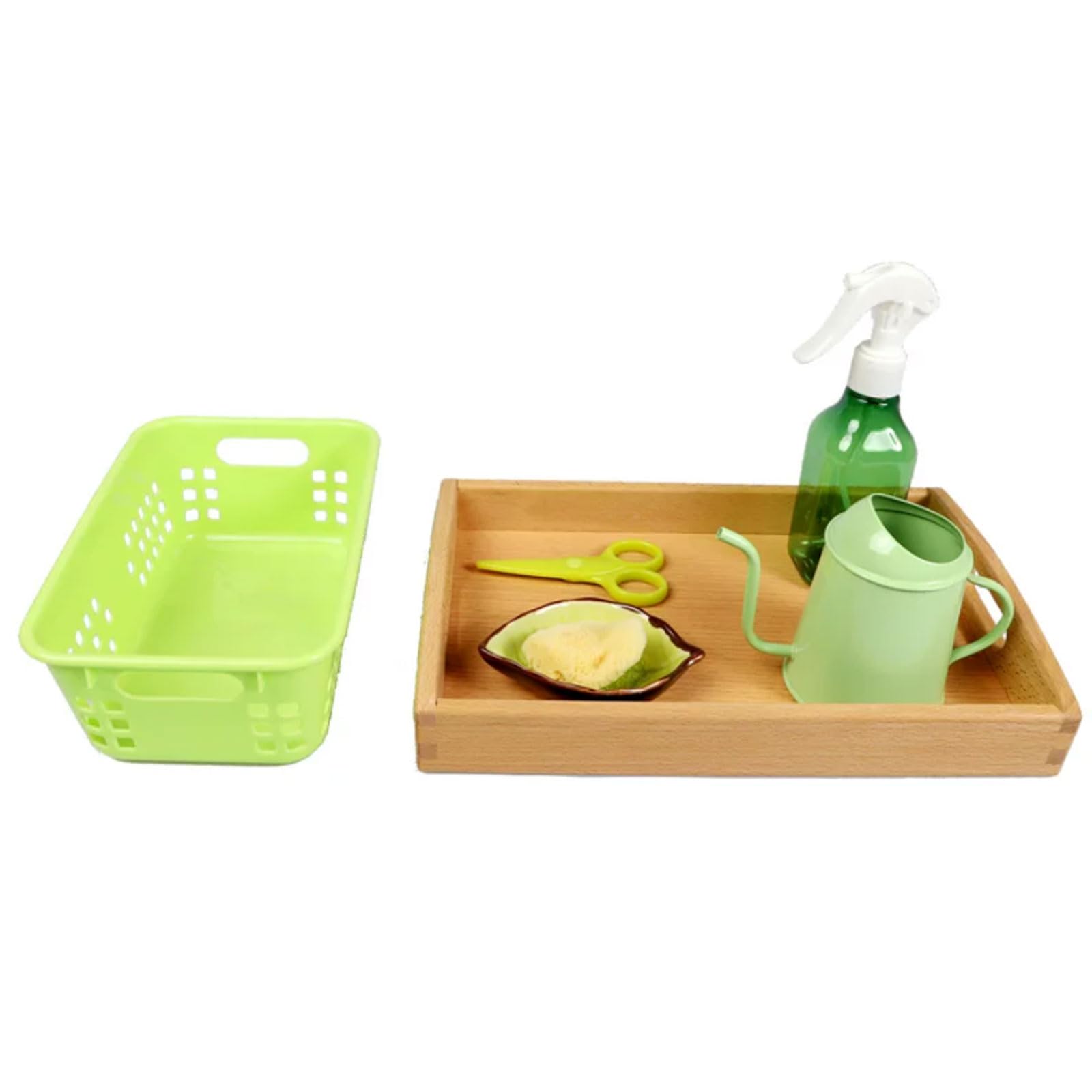 Montessori Pflanzenpflege-Set | Kinder Mini-Gartenarbeit Praktisches Leben Set | Kleinkind Alltags-Lernspielzeug
