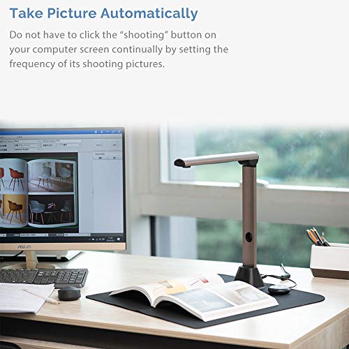 iCODIS Book & Document Scanner X7, Portable Document Camera Capture