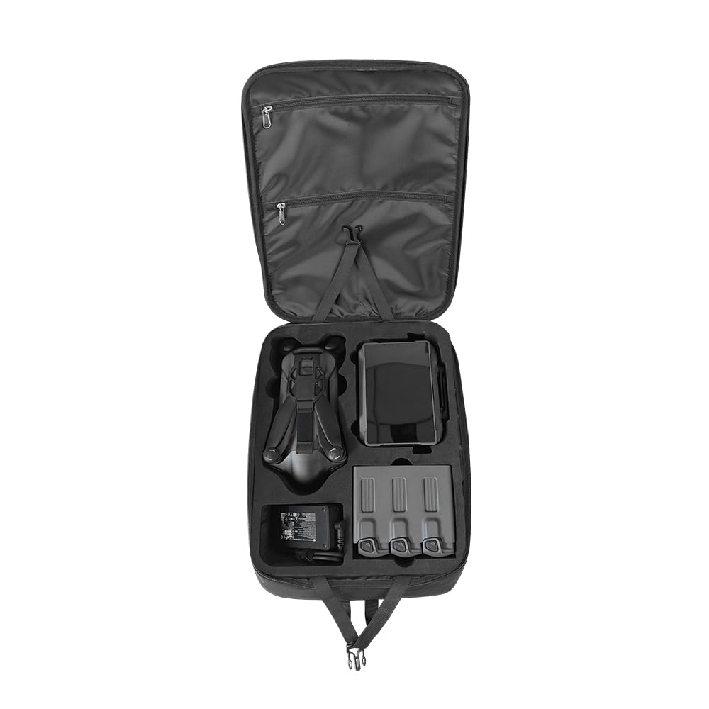 Custodia per borse compatibile con DJI MAVIC 4 PRO, zaino a tracolla per telecomando drone per RC 2/RC PRO 2, custodia da viaggio in EVA rigida con organizer (solo custodia)