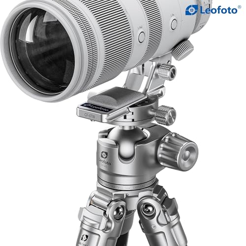 Image of LEOFOTO CF-07W Replacement Foot Compatible for Canon RF70-200mm F2.8 L is USM Z, Canon RF24-105mm F2.8 LIS USM Z, 3 /8 inch & 1 /4 inch Mounting Holes