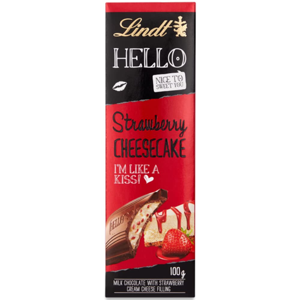 Hello Strawberry Cheesecake Bar Pouch, 100 g