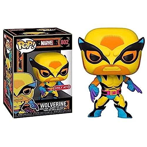 Funko Pop! Marvel Wolverine #802 [Black Light] Exclusive