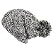 LETHMIK Womens Winter Rainbow Beanie Hat Slouchy Knit Skull Ski Cap with Pom
