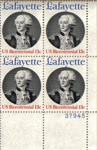 MARQUIS DE LA LAFAYETTE ~ REVOLUTIONARY WAR ~ CONTINENTAL ARMY