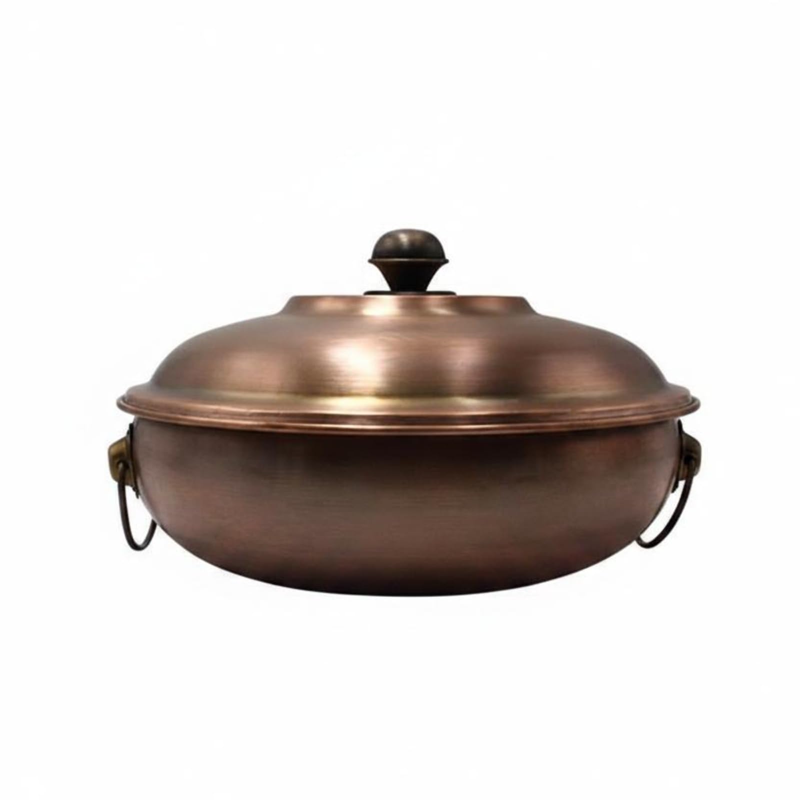 Fornello Elettrico per Pentola in Rame con Divisorio Doppio per per Pranzi di Gruppo E Servizio Continuo con, 9-12 Persone, Style to 8