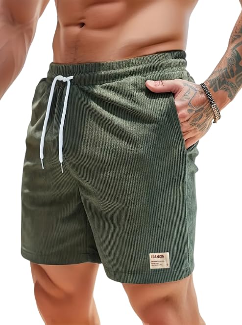 Samfor Men Shorts || Shorts for Men ||Men's Premium Casual Shorts || Loose Fit Lightweight Shorts Perfect for Workout, Beach & Summer-picture-49