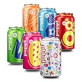 Poppi Sparkling Prebiotic Soda Beverage with Apple Cider Vinegar, Seltzer Water and Fruit Juice, New Obsessions Variety Pack, 12 Fl Oz, Pack of 12, Packaging May Vary