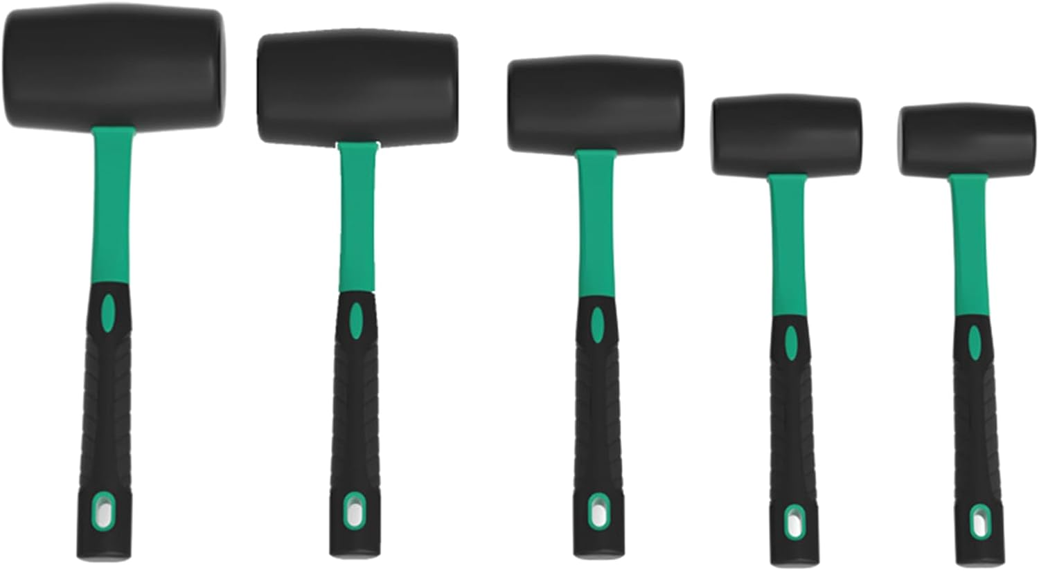 Multifunctional Rubber Hammer Lightweight Home Renovation Shock Absorption Tool Design Rubber Mallets