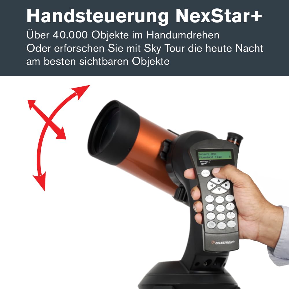 Celestron 11049 NexStar 4SE Computerised Maksutov-Cassegrain Telescope with Advanced GPS – Bild 6
